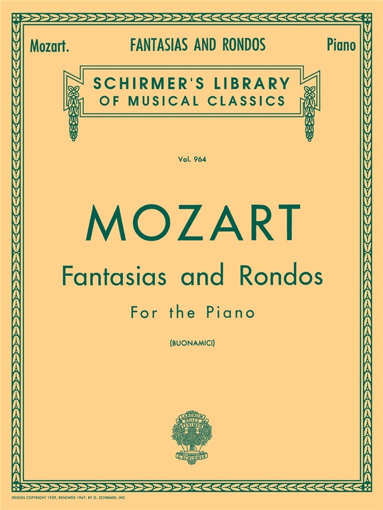 Fantasias and Rondos